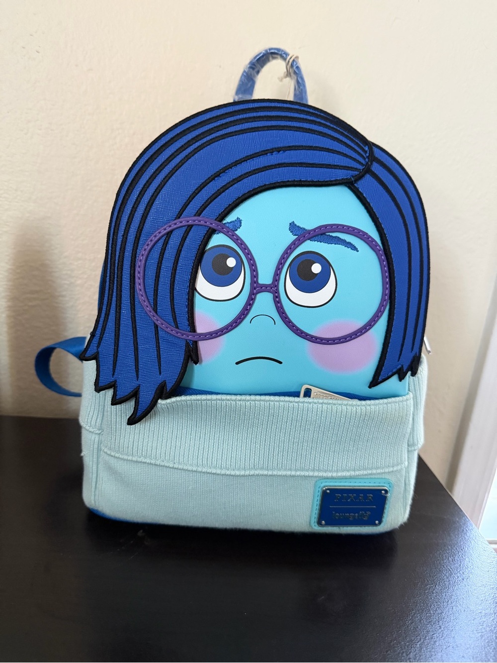 NWT Loungefly Inside Out Sadness Backpack - Picture 2 of 7